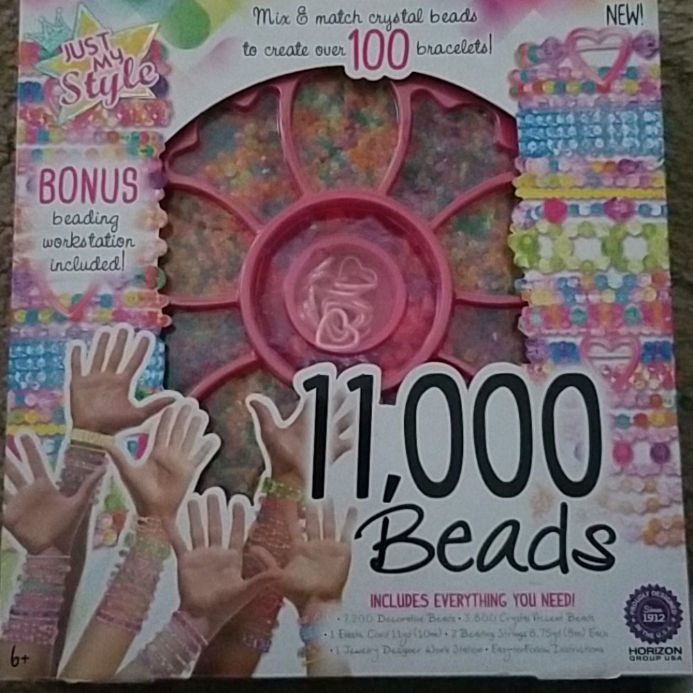 11000 beads brand new